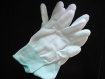 Promotion of high-quality dust-free gloves thirteen-pin nylon coated finger gloves electrostatic gloves dust-proof gloves