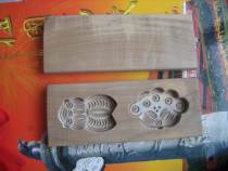 Exquisite polishing Childrens Day gift handmade pasta mold rice cake mold a row of two Lotus