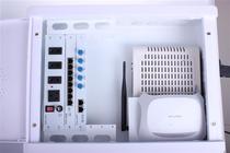 Concased household weak box set information box multimedia collection box wire box cloth box with power supply telephone TV module