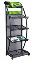 Premium Magazine Bracket 4-story Billboard One Newspaper Stand Propaganda Rack Data Rack Display Stand Newspaper Rack