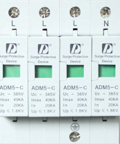 20~40KA surge protector for photovoltaic power inverter AC 380V4P lightning arrester Class A arrester