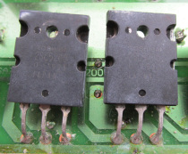 Original Japan Toshiba 2SC5200 2SA1943 high-power audio tube power amplifier board removed