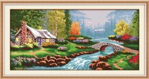 Ultra-clear color cross stitch redrawing paper source documents