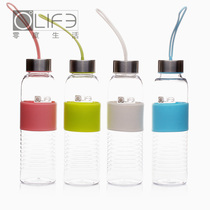 iPanda Aipanda colorful portable cup travel portable cup large capacity leak-proof plastic cup