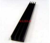 High quality aluminum heat sink IC heat sink 11*5-100 MOS tube heat dissipation strip aluminum heat dissipation block