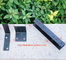 Outdoor gardening supplies anticorrosive wood fence accessories carbonized wood fence mesh mesh connecting iron pieces