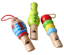 Special price cartoon animal whistle sound music toy mobile phone backpack hanging ornaments wooden childrens educational toys