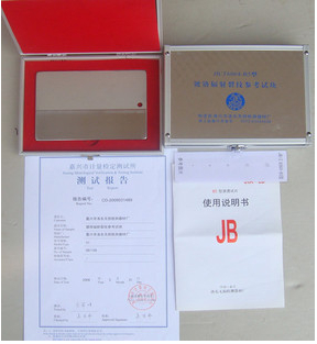 B5 stainless steel five-flower test block B5 stainless steel permeable test block-Taobao