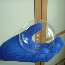 Le Zai Magic Bubble Water 100ML with Magic Gloves Set Bounce Bubble bouncing bubbles