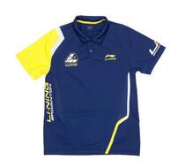25% off special counter Li Ning national team game top womens badminton clothing APLF870
