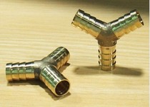 Y-shaped tee pagoda joint Three Fork hose joint pagoda copper joint water pipe joint