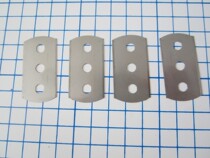 High-grade sampling knife blade disc sampler blade three-hole blade engraved disc weight meter blade