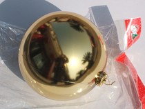 15cm Christmas ball Christmas decorations Mirror electroplated Matt bright light ball glitter decorative ball bobo color ball