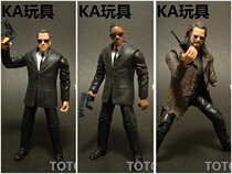 3 75 inch black man agent J K doll toy handle model black super special police group Man in Black