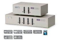 En licensed CS72U 2 USB desktop KVM switcher 3 years warranty including tax