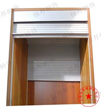 Furniture cabinet pvc rolling door sliding door household plastic sliding door horizontal opening door upper door shrinking door invisible door