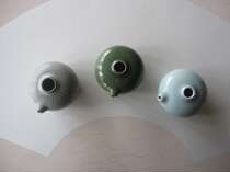 Water Drop Ink Stone Drop Dragon Quanqing Porcelain Ru Kiln Open Sheet Plum ZingRu Kiln Moon White RMB180  Set