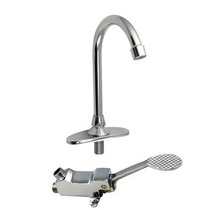 Anmon copper hospital foot tap Kitchen restaurant laboratory food factory foot valve basin faucet