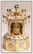 Solar Transvia Barrel Car Decorated Transwarp Wheel Bail Safety On-board Car Accessories Pendulum Pieces