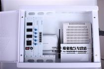 Surface-mounted plastic panel household weak box set information box multimedia collection box wire box cloth box with module
