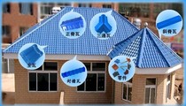 Resin Tile Wholesale Flat Change Sloping Tile Roofing Trim Tile Imitation Ancient Glazed Tile Roof Resin Tile Manufacturer Wholesale