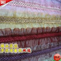 Curtain lace tassel DIY accessories lace bilateral curtain side with sofa accessories decorative side wide edge pillow side