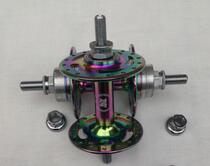 FIXED GEAR dead speed car Taiwan Jiuyu bearing racing black silver chameleon magic flower drum