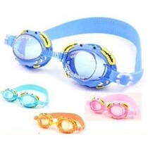 Waterproof anti-fog childrens swimming goggles cute cartoon crab swimming goggles big children Boy and women