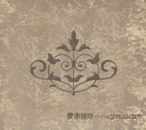 Art paint stencil mold Diatom mud relief hollow plate Love coating factory direct stencil FD-030