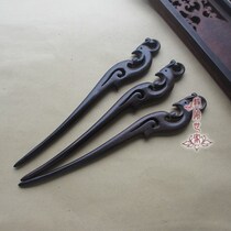  Xiaojing retro ebony Phoenix handmade hairpin hairpin Wood hairpin 340 full 38 yuan