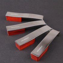 NEWREA Xinrui lobular rosewood stainless steel chopstick rest knife holder mirror polishing process