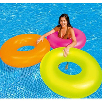 Swimming equipment Candy color swimming ring Adult fluorescent color adult swimming ring Swimming ring 90 laps