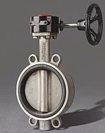 Stainless steel clip butterfly valve turbine EPDM sleeve 304 material D371X-16P DN50