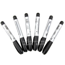 Black marker pen Oily marker pen big head pen 10 pcs a box of whole box 7 yuan