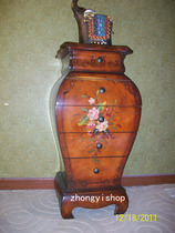 American country furniture European furniture Mediterranean furniture chest cabinet cupboard cupboard locker