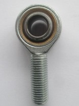 Fish eye ball head connecting rod end joint bearing POS SA12T K external thread positive tooth anti-tooth band copper ring