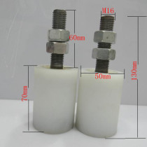 Nylon clamp door wheel sliding door crane pulley double bearing sliding door wheel small wheel gear door wheel universal caster