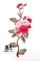 High-grade Hanbok Corsage Computer Embroidery H-P03851