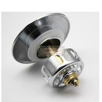 Bathtub Sewer accessories 6 9CM Surface Bathtub Bounce Seal Plug (with hair filter Blue Sub 4CM)