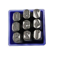 German font imported number normal steel number steel word head letter chisel steel print 1-20mm