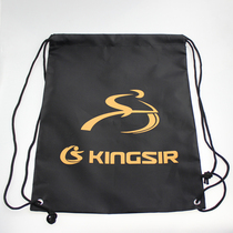 kingsir waterproof riding helmet storage bag environmental drawstring back bag Shoulder riding backpack drawstring pocket