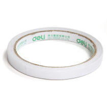 Deli double-sided adhesive cotton paper adhesive 0 9CM 1 2CM 1 8CM back width 0 9cm * 10y tape double-sided adhesive