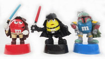  mmm bean mms candy machine doll Star Wars ultra-cost-effective set of 3