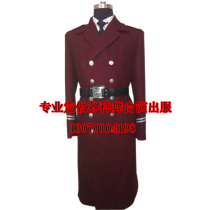Image Post uniform security coat security clothing winter clothing sales department work uniform property coat thickening long