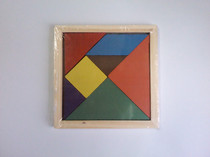 Tangram puzzle puzzle Post-70s Post-80s Post-90s childhood nostalgic toy era folk traditional educational toys