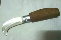 Wooden handle knife small scimitar small hook knife row Mountain knife special knife scimitar cutting knife folding knife