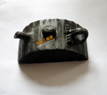  Cheng mud stone pot Stone pot crafts Cheng stone gift British Royal gift stone carving boutique pot length 15 cm