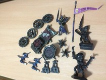 Small wheat fantastic tales lu Warhammer middle dark fine print metal pool