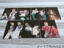 Leslie Cheungs enthusiastic concert postcard double-sided printing