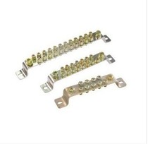 Double row 15-Hole Ground row 3*25 grounding copper row grounding bus double row grounding row